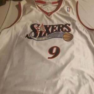 NBA Reebok Team Apparel Label with Blue and Black